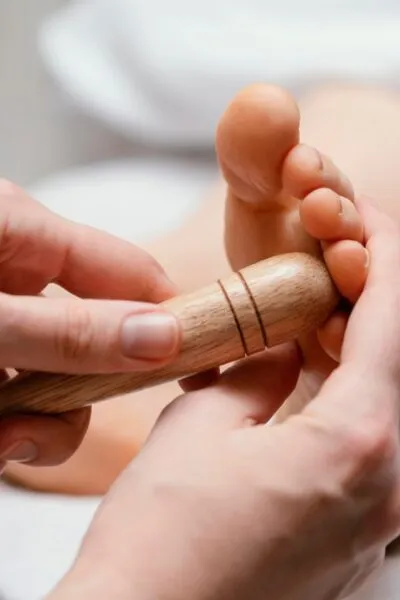 Maderoterapia pies - corporal