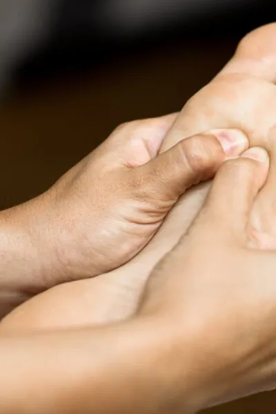 Masaje podal - pies y tecnica metamórfica